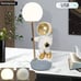 1pc Creative Astronaut Space Themed Atmosphere Lamp, Portable Usb Adjustable