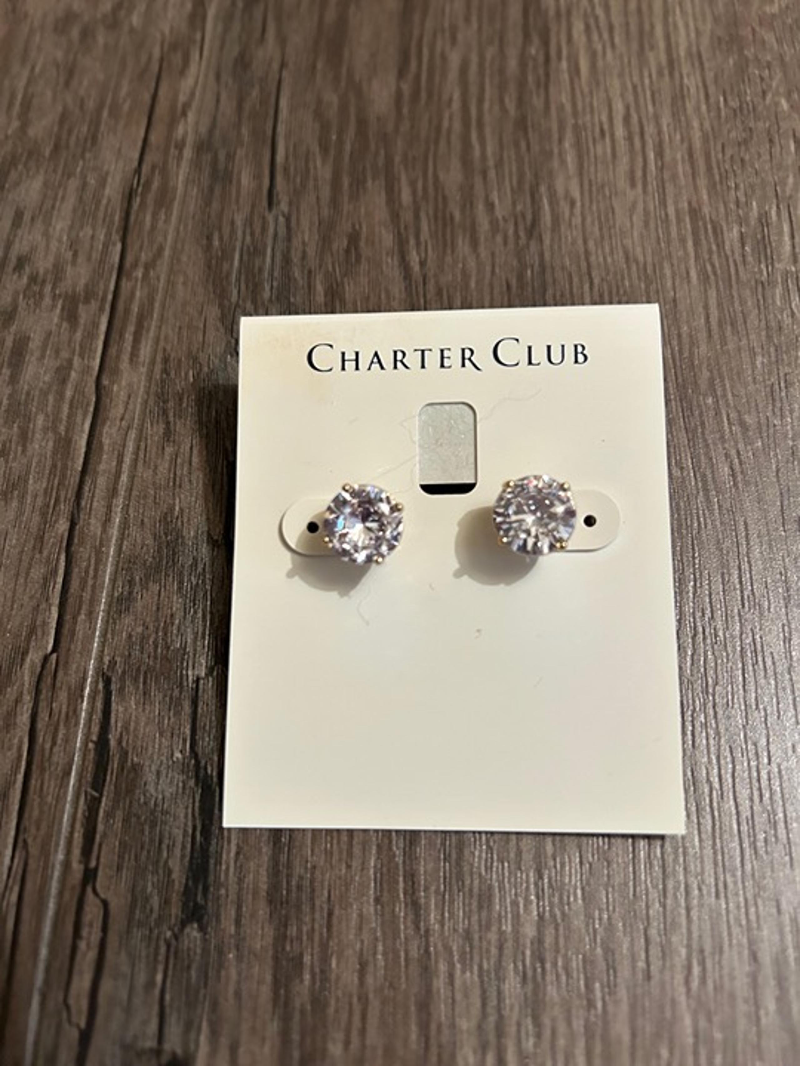 pretty womens charter club earrings