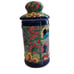Mexican Handpainted Ceramic Cannister Jar Maria Isabel
