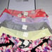 (M) 5pk THONG PINK Victoria’s Secret No Show Panty Underwear