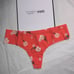 (M) 5pk THONG PINK Victoria’s Secret No Show Panty Underwear