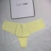 (M) 5pk THONG PINK Victoria’s Secret No Show Panty Underwear