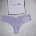 (M) 5pk THONG PINK Victoria’s Secret No Show Panty Underwear