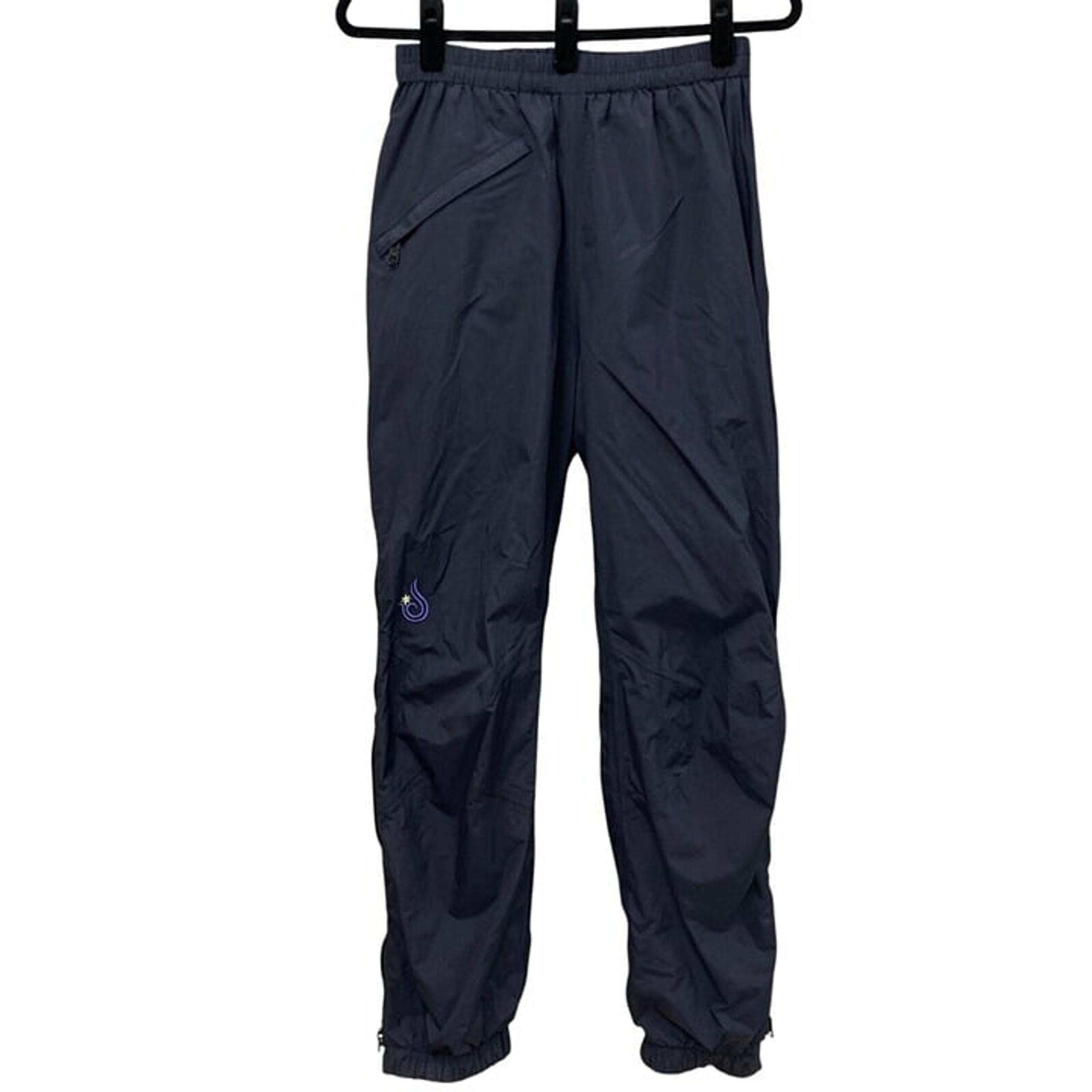 ISIS Women's Black Nylon Outdoor Pants, Size 10 Joggers Hiking Camping Sports