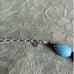 Boho Rocker Turquoise And Coral Skull Bead Choker Necklace Real Stone Jasper