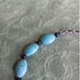 Boho Rocker Turquoise And Coral Skull Bead Choker Necklace Real Stone Jasper