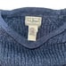 L.L. Bean Roll Neck Fisherman Sweater Mens Large Vintage made in Madagascar