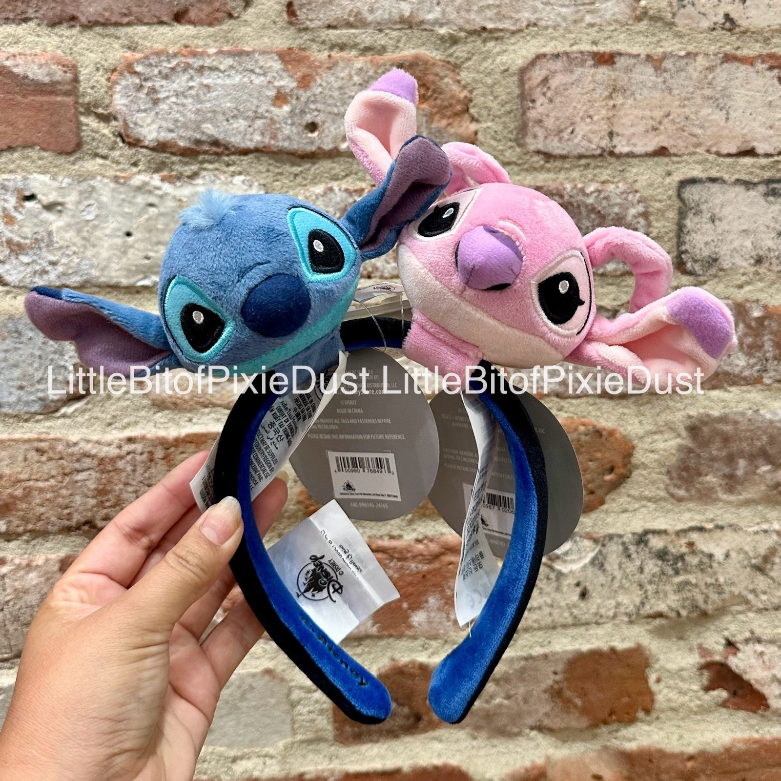 Disney Parks 2024 Create Your Own Headband Character Stitch & Angel headband
