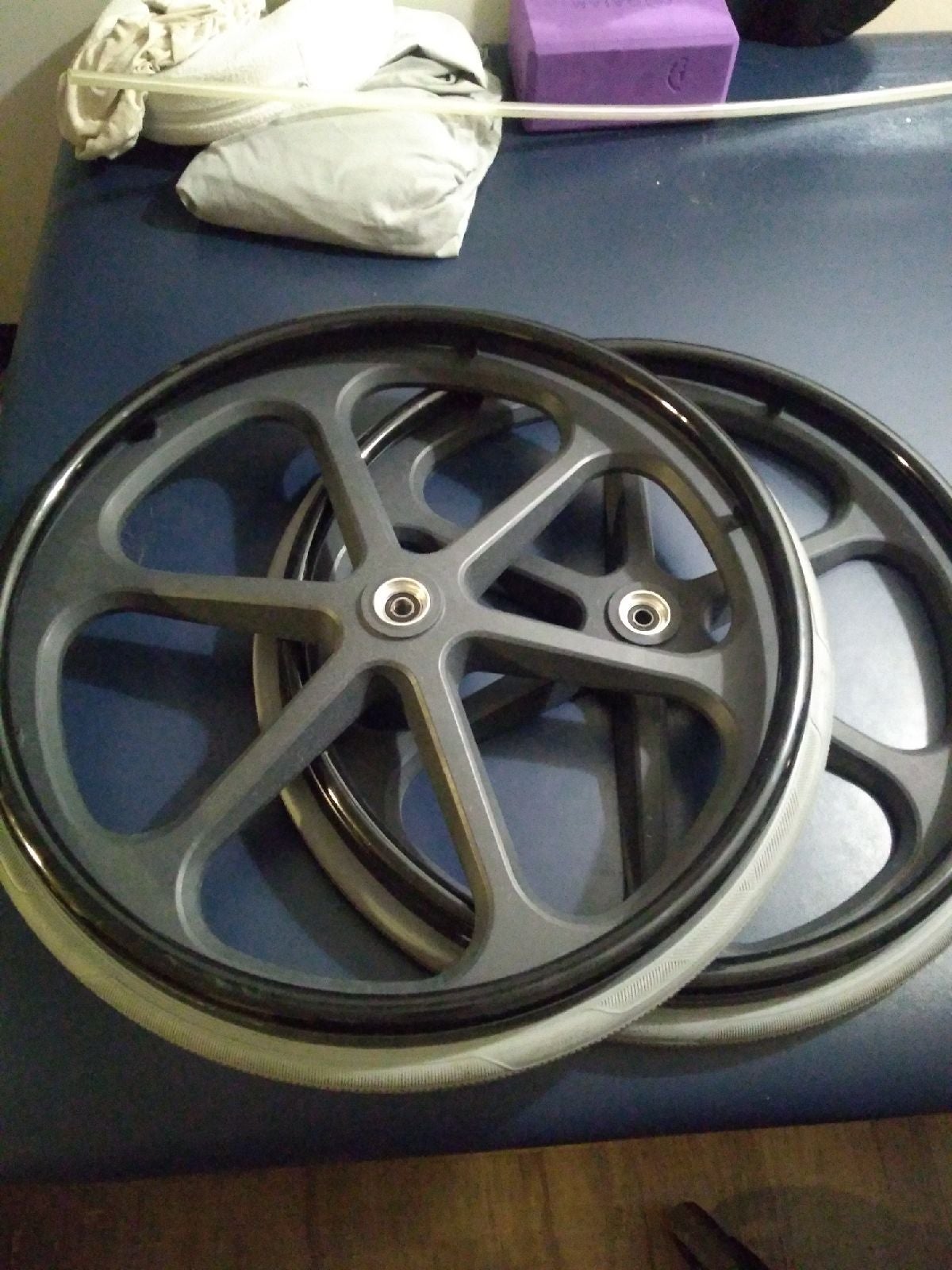 Wheelchair wheels