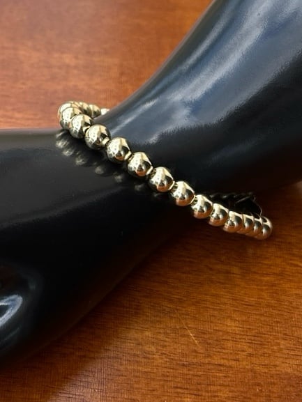 New gold bracelet