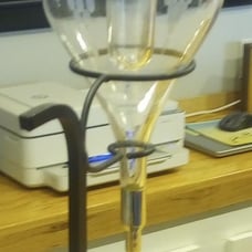 Vintage wine decanter