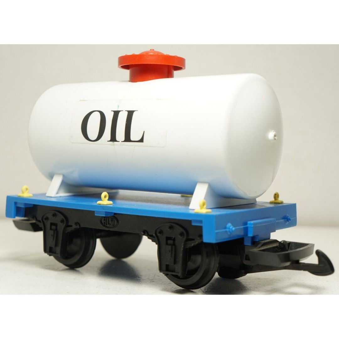 Rare Hartland Locomotive Works G Scale/Gauge Mini Short 6 White Oil Tank Car #5