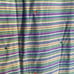 Vintage Trip Around The World Tie Quilt 78” X 83”