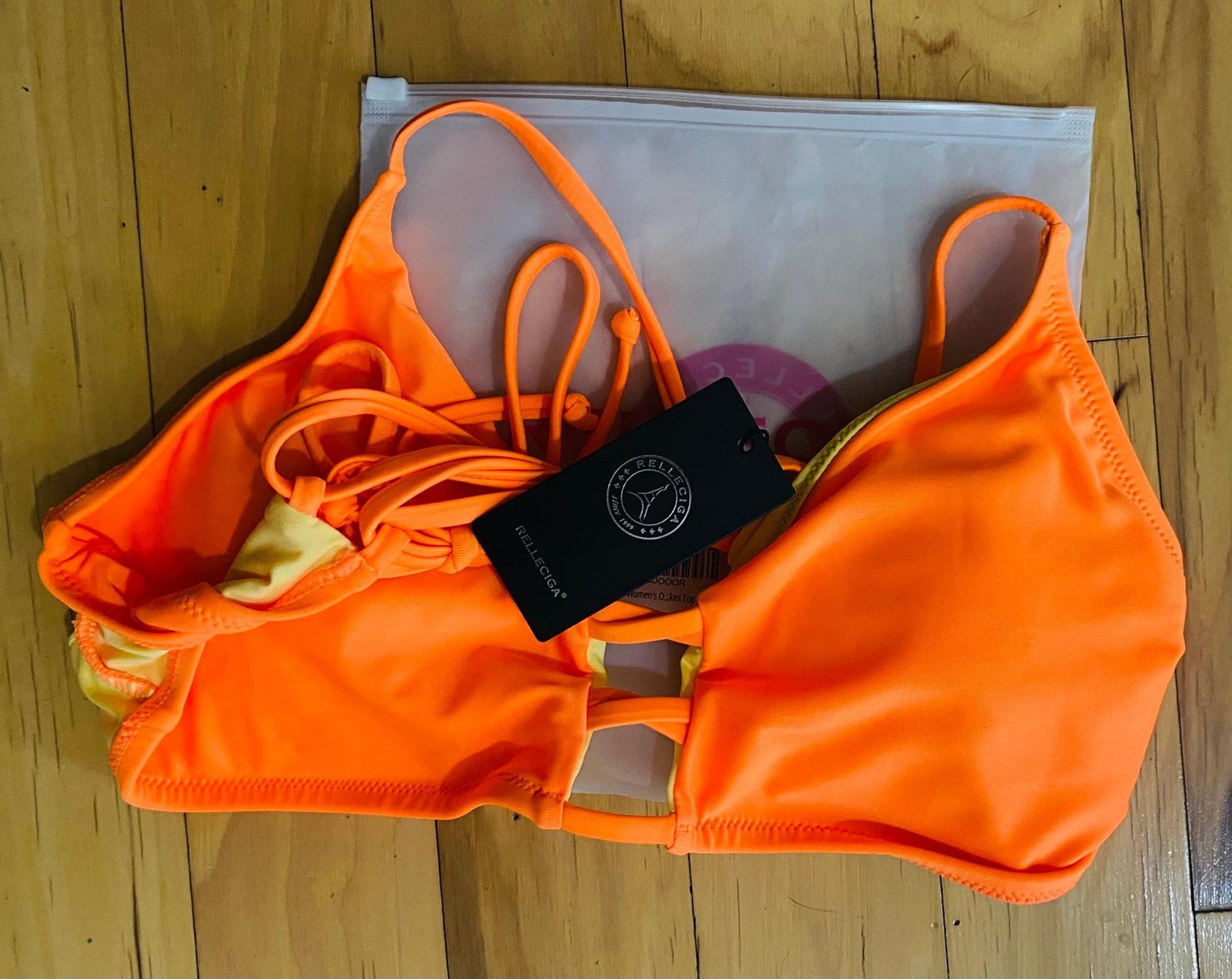 RELLECIGA Womens Bikini Top Size Large