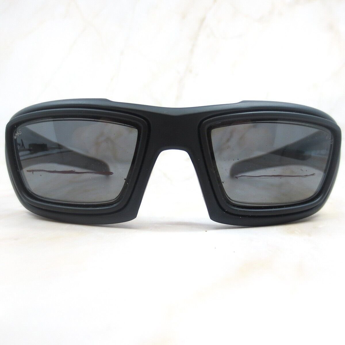 DVX by Wiley X Sunglasses Frame Z87-2 2304 Men Black Plastic Full Rim Wrap 65-13