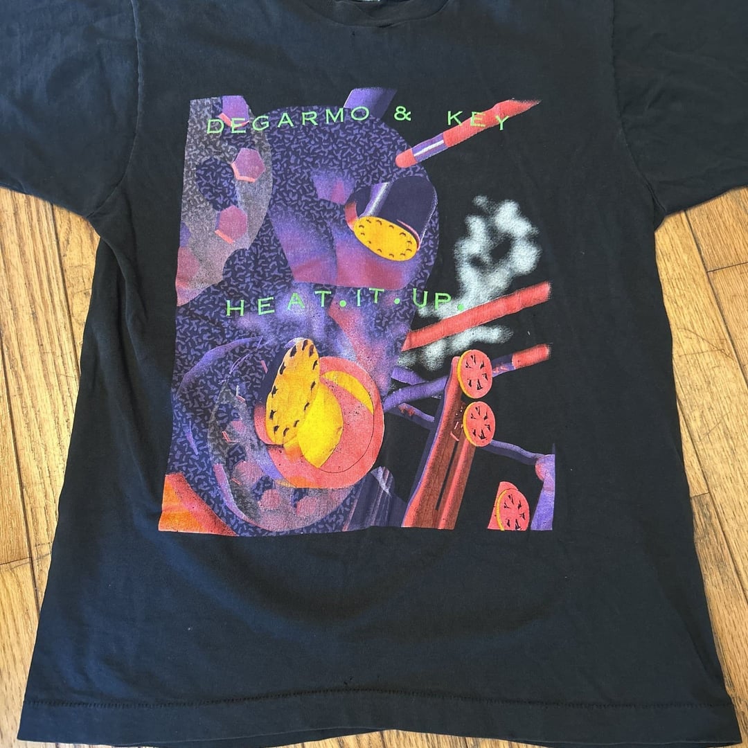 Vintage 1993 Degarmo & Key ‘Heat it Up Tour’ Band Tee size M