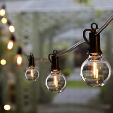 Outdoor String Lights - Connectable Dimmable LED Pati