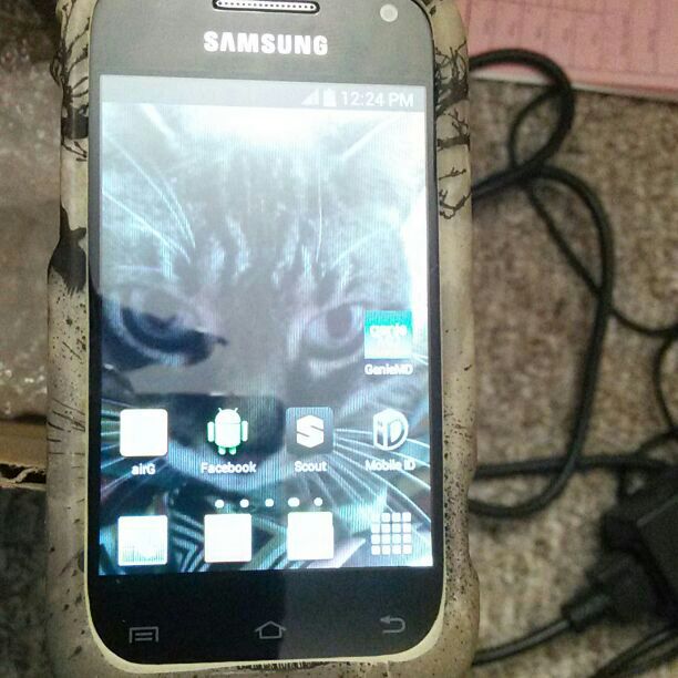 Touchscreen smart phone