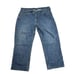 Carhartt Men's Size 40 x 30 Blue Straight Leg Relaxed Fit Jeans
