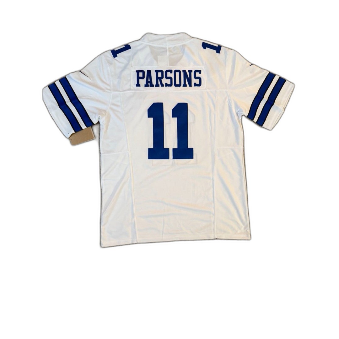 Dallas Cowboys Micah Parsons #11 Jersey - White - Large-Domestic fast shipping