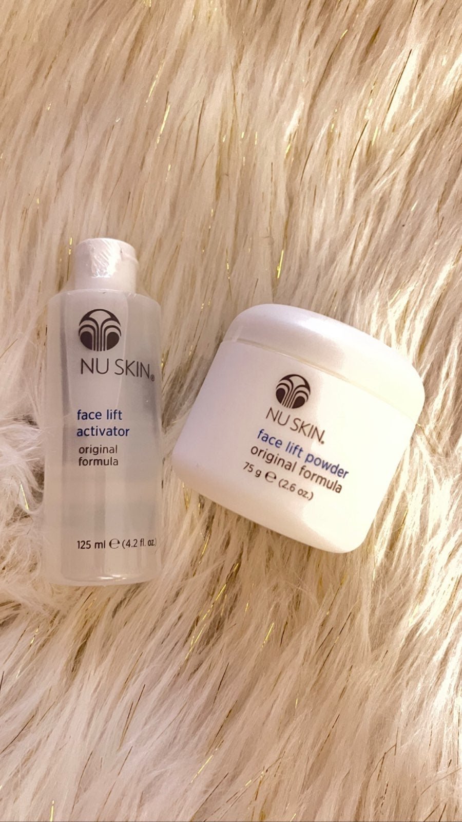 1 Nu Skin Face Lift powder & 1 activator