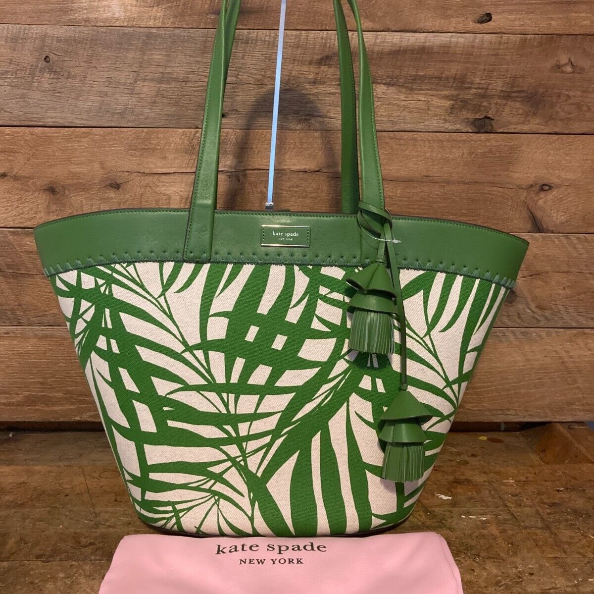 Kate Spade Palm Trees Tote Bags Mercari