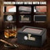 Humidor with Front Hygrometer