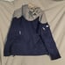 BURTON Women's Snow Ski Snowboarding Blue Insulated Vintage Jacket Zip Pockets M