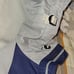 BURTON Women's Snow Ski Snowboarding Blue Insulated Vintage Jacket Zip Pockets M