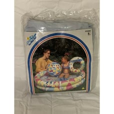 Vintage The Wet Set Riviera Pool Set Inflatable 1998 Rare