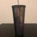 Starbucks FALL 2020 Venti set (2) Dark Unicorn Bling Gold Foil Rose Floral