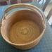 13 ×13 ×6 Rattan Picnic Basket with Handles, Large Round Gift Basket,