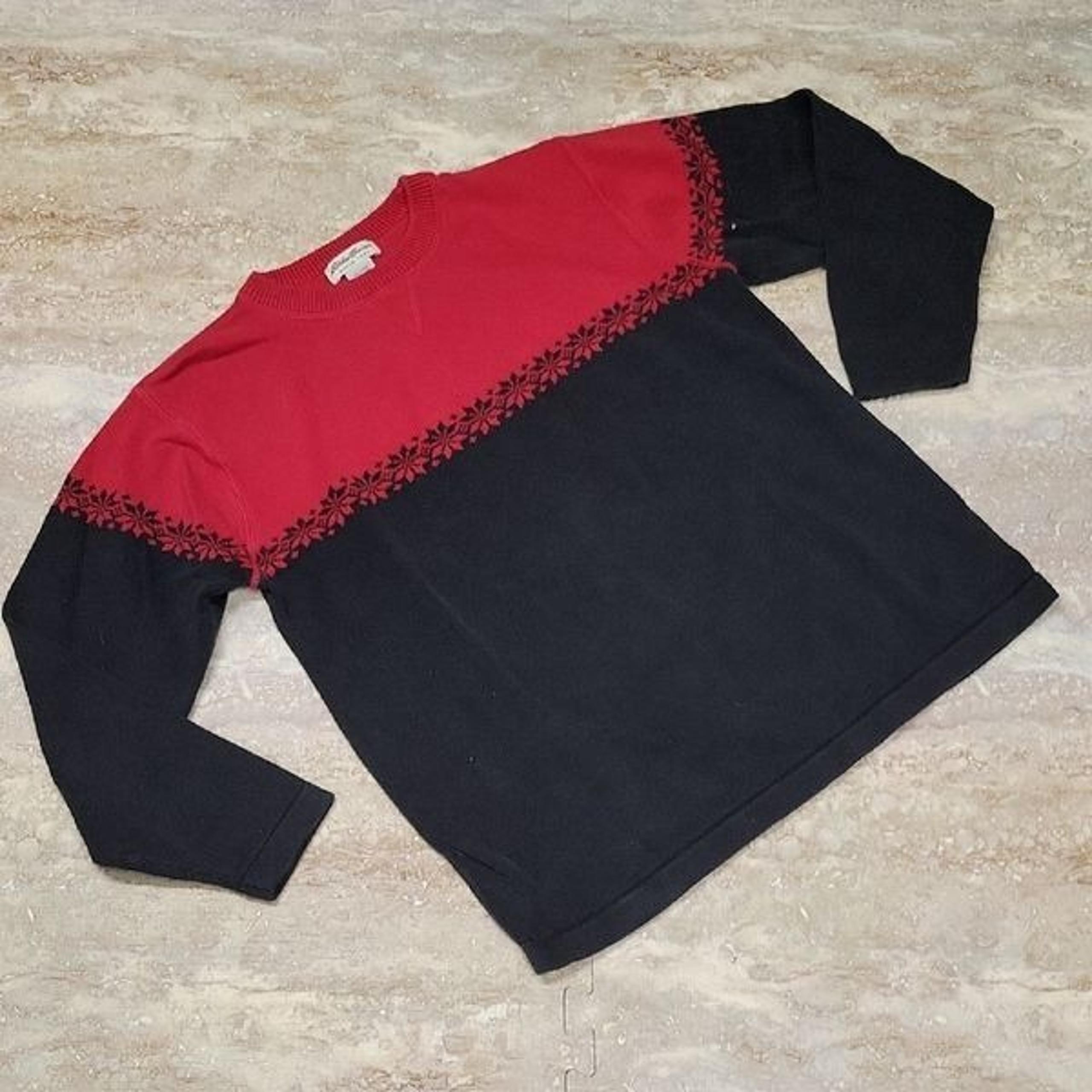EDDIE BAUER WINTER SWEATSHIRT MENS SIZE MEDIUM 100% COTTON