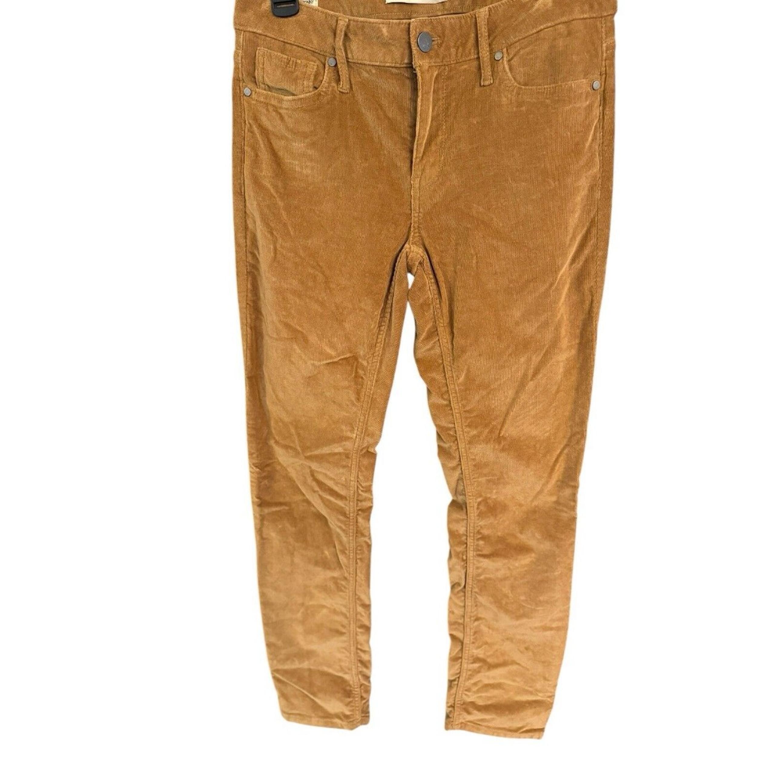 Calvin Klein Brown Jeans Corduroy Pants Ultimate Skinny Women Size 8
