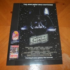 STAR WARS 2006 RARE CALENDAR CUT POSTER EPISODE V: THE EMPIRE STRIKES BACK - A