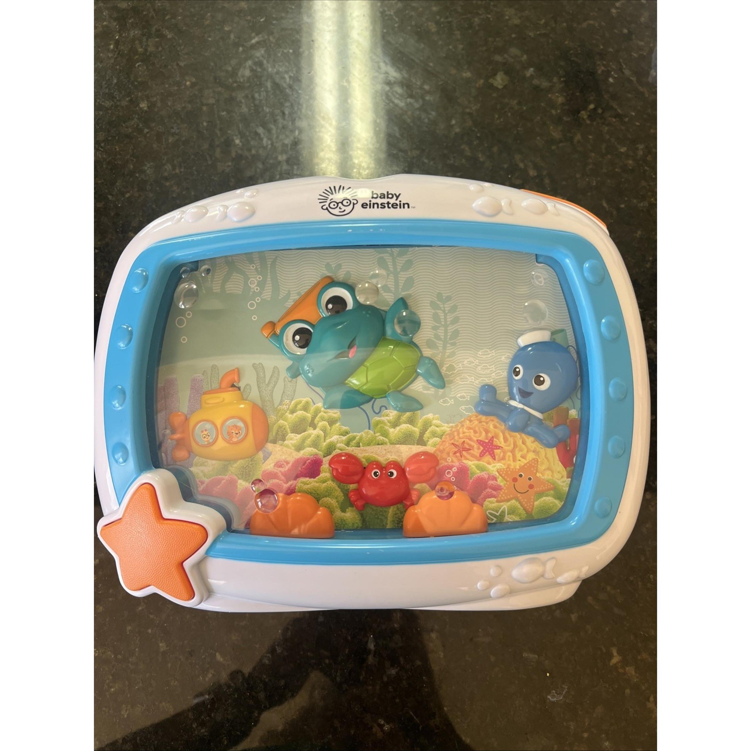 Baby Einstein Sea Dreams Soother Musical Crib Toy and Sound Machine Nursery Bed