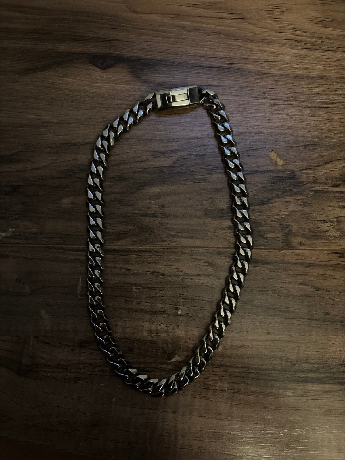 Stainless steel Cuban link chain