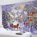 Christmas Tapestry Winter Snow Scene Tapestry Wall Decor Christmas Trees Snow