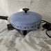 MEYER hongkong electric buffet frying pan w/lid EUC blue duck themed 8