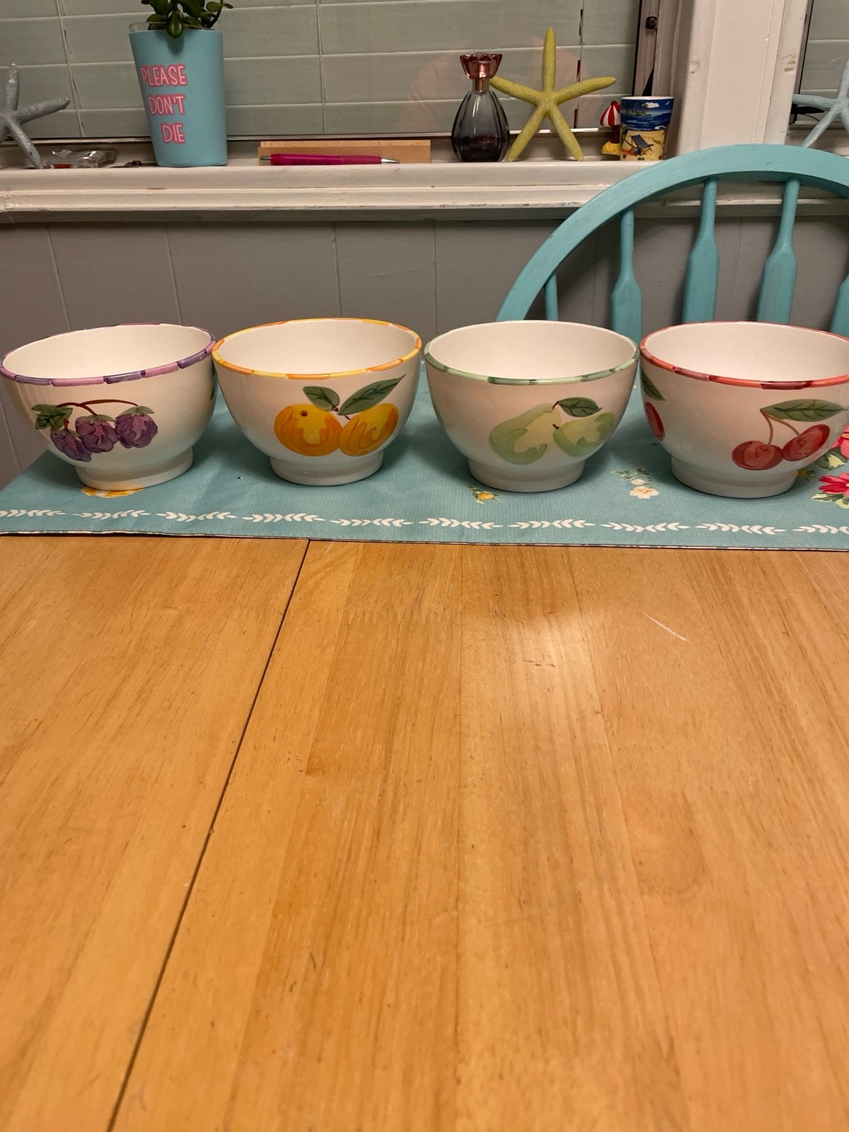 Vintage Rare Smuckers bowls (4)
