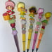 Beadable Pens. Strawberry Shortcake Bundle