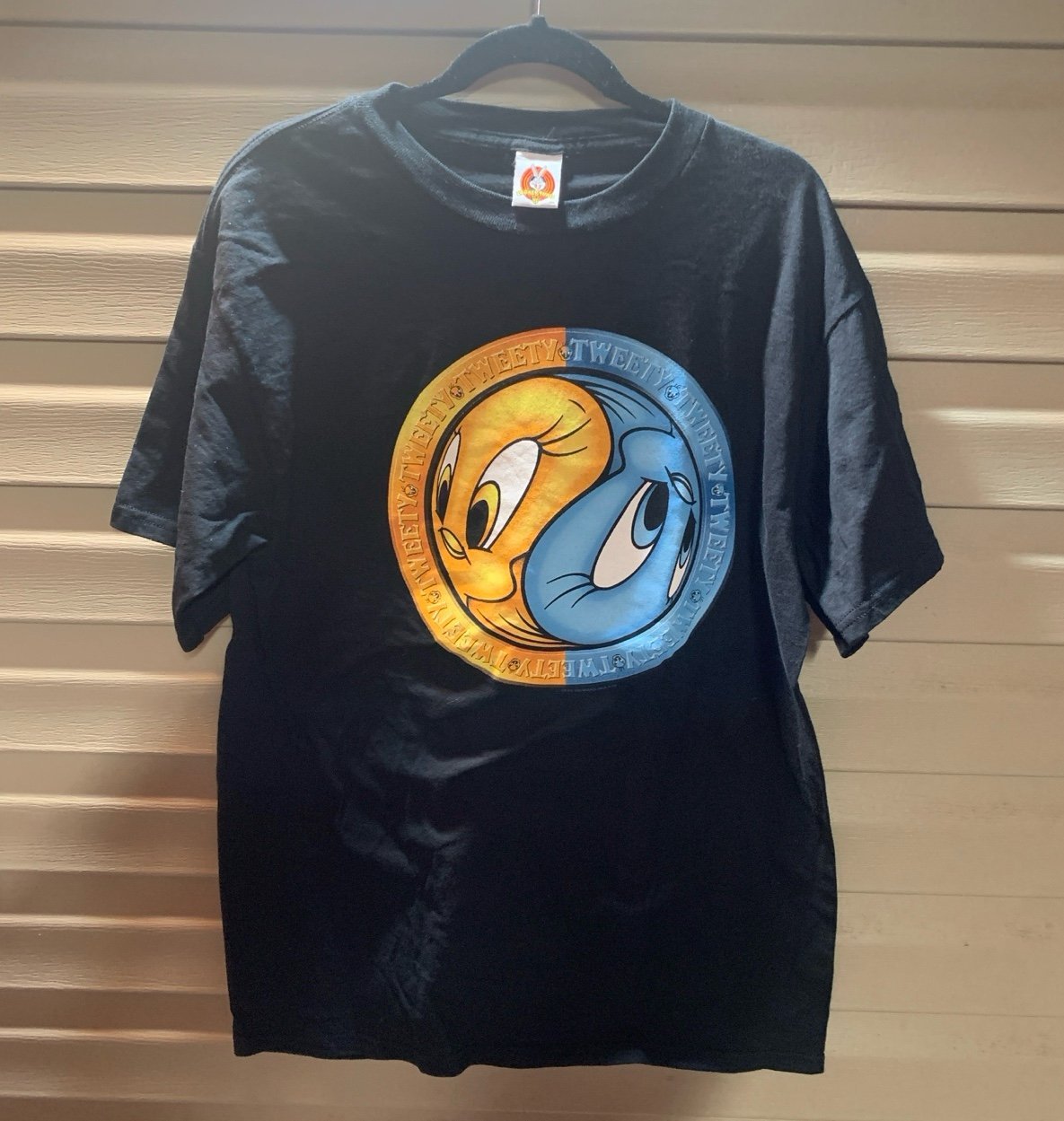 Vintage Tweety Tee Size-large Jerry Leigh Rare Ying&Yang Tweety