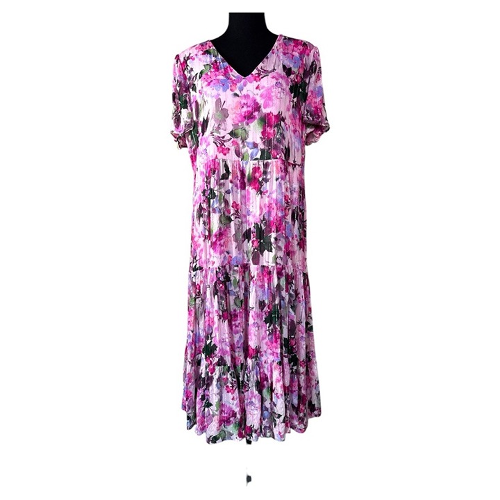 Soft Surrounding Santhia Floral Maxi Dress Size XL