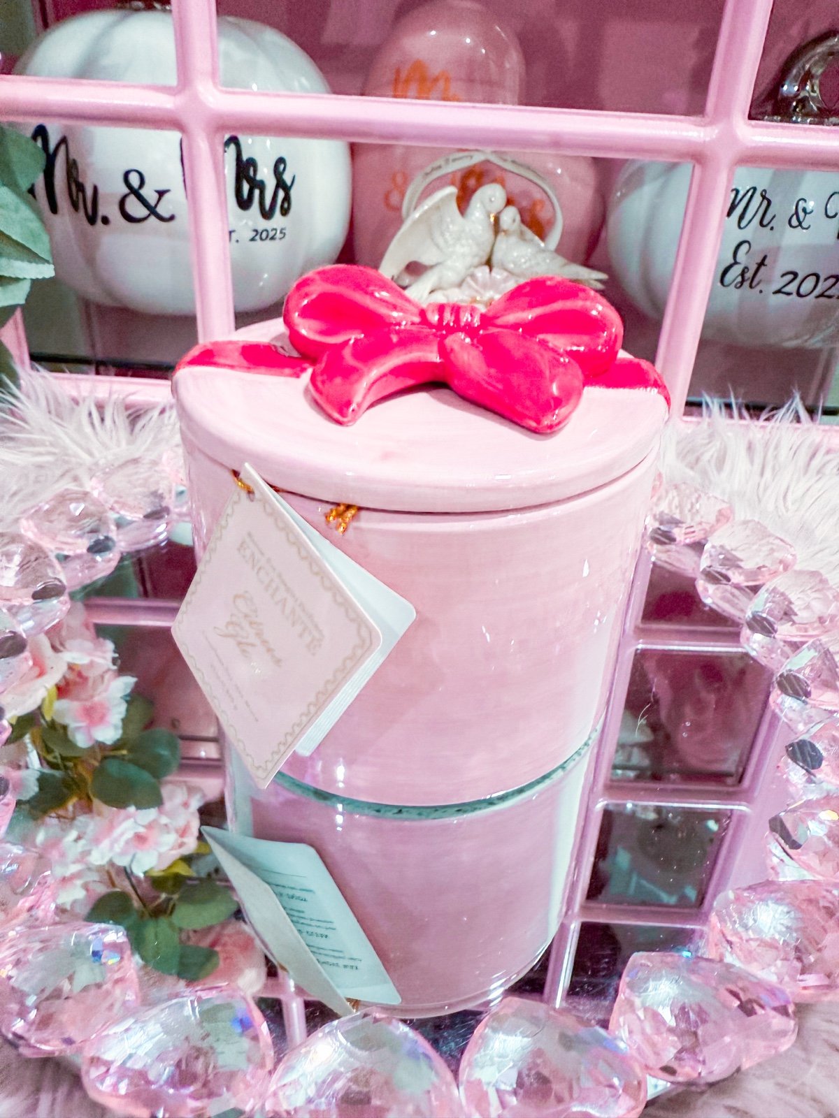 Coquette Pretty Christmas Candle