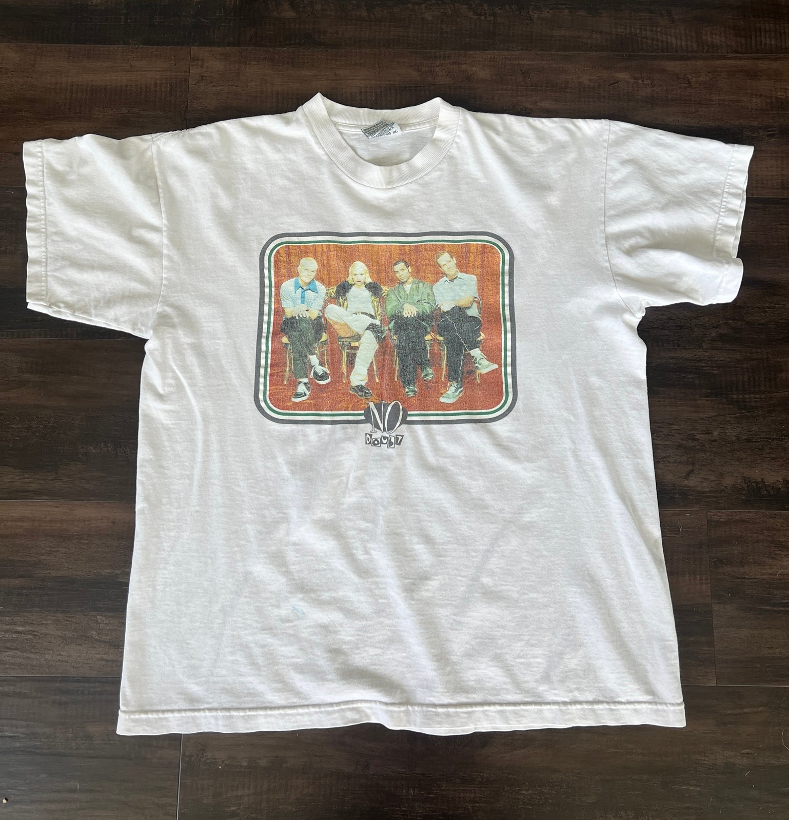 Vibtage 1997 No Doubt Tragic Kingdom Band Tour Shirt