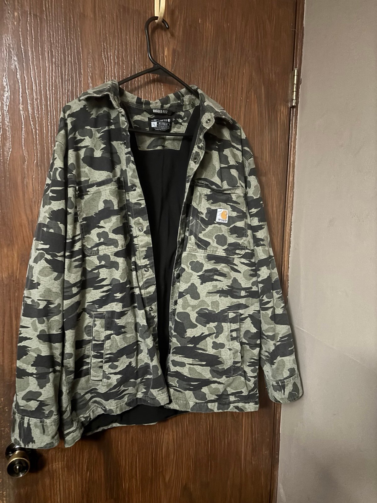 Carhartt jacket fleeced line