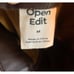 OPEN EDIT by Nordstrom Solid Brown Faux Leather High Rise Ankle Pants Medium