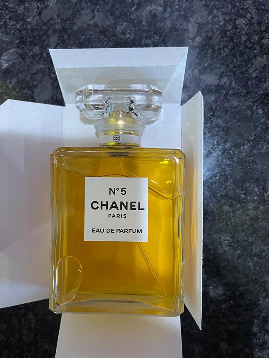 No. 5 by Chanel for Women, Eau De Parfum Spray, 3.4 Ounce