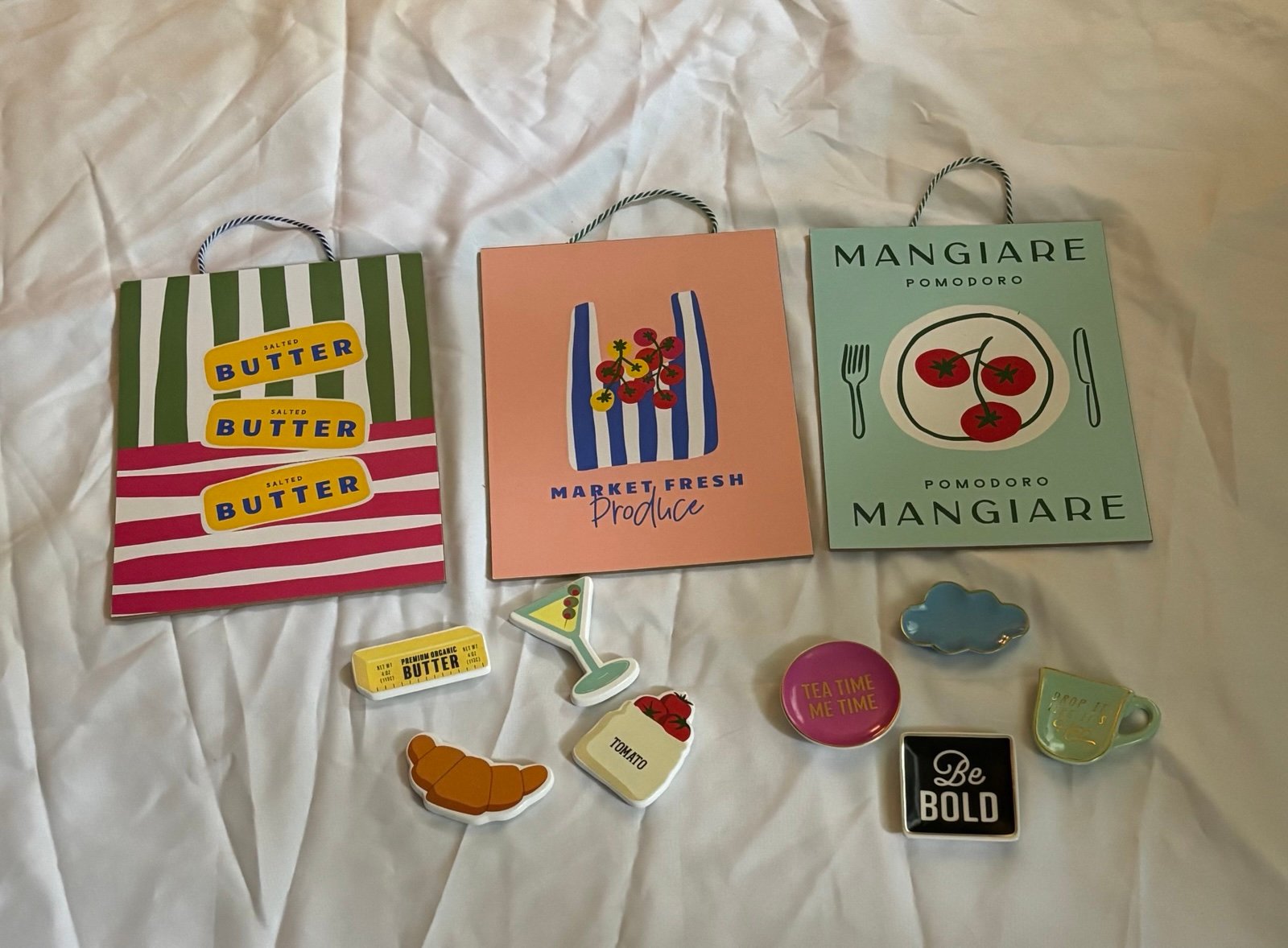 Target Bullseye Playground magnets little spoon rests wall hangings