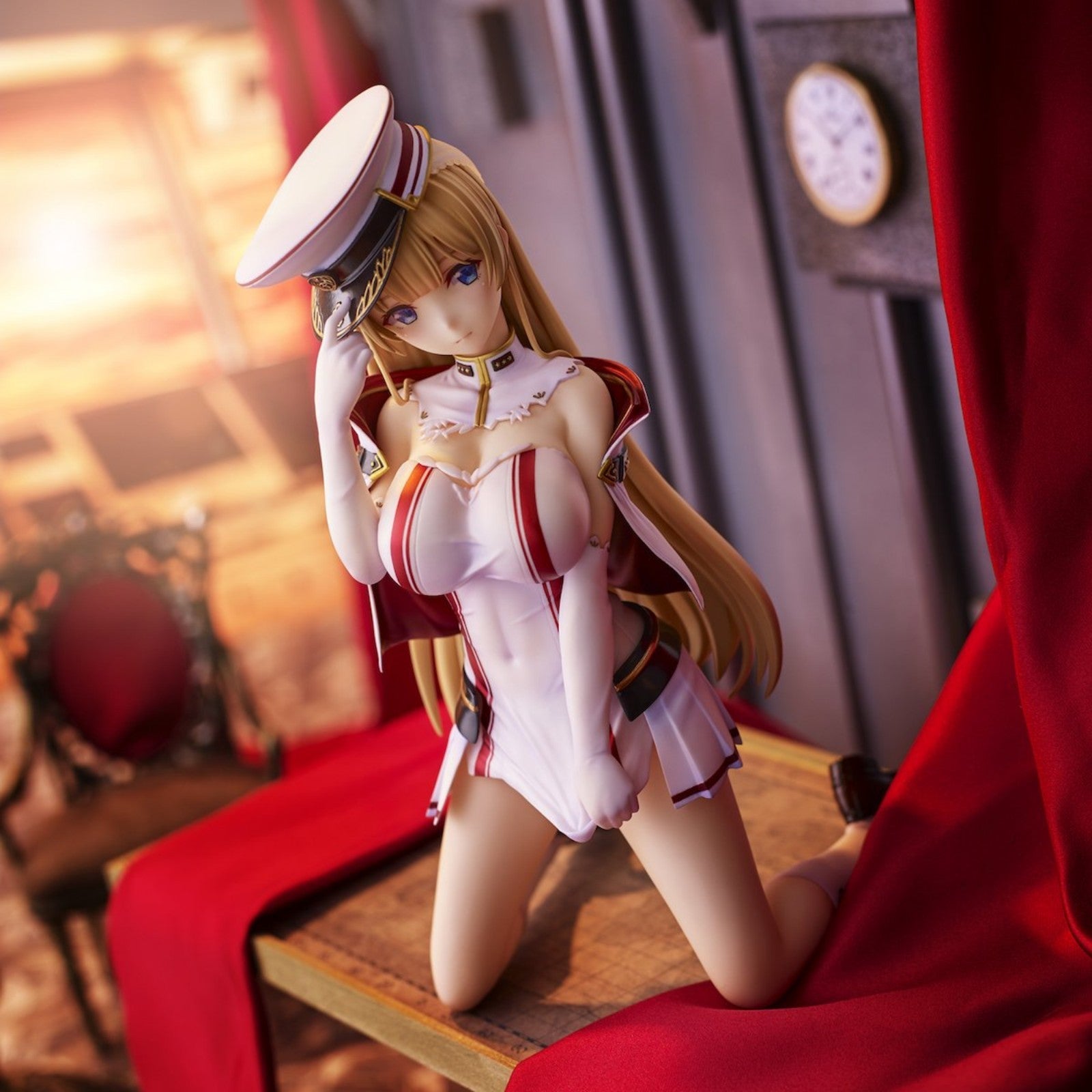 Ai Akasa Illustration Navy Girl Scarlet Non-Scale Figure